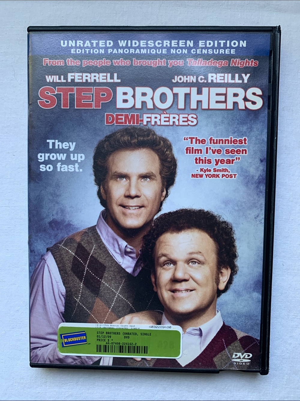 Step Brothers DVD